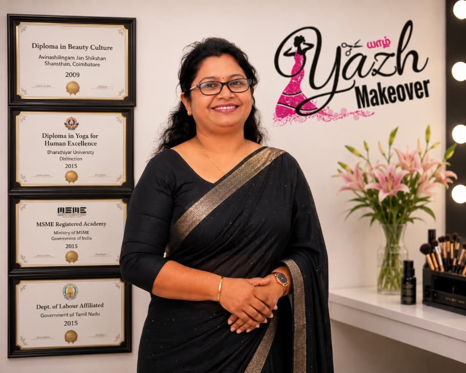 Poongodi — Founder, Yazh Makeover